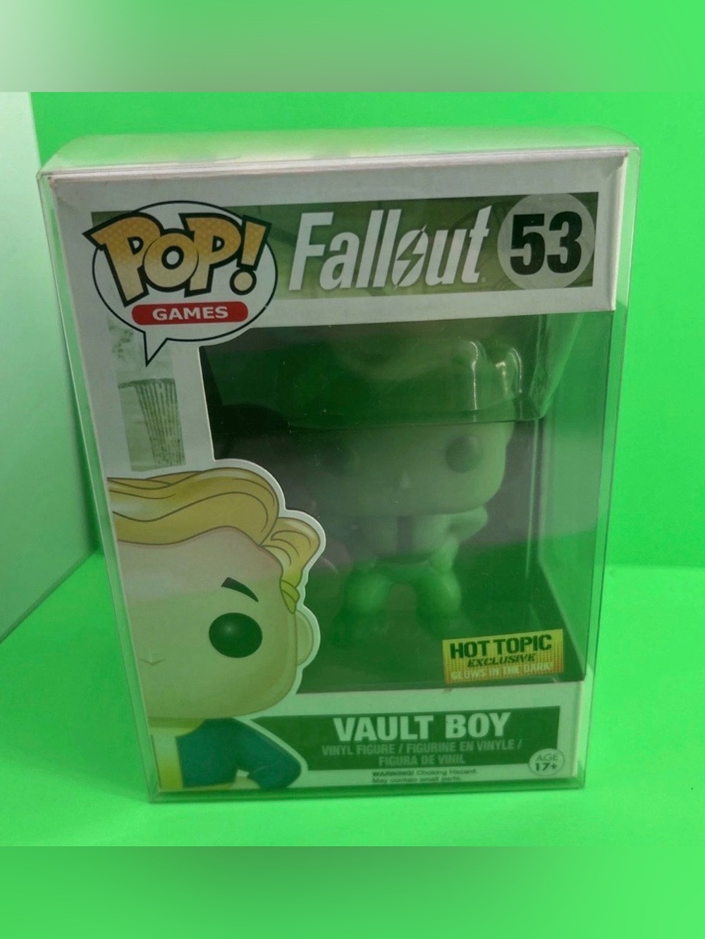 Funko Pop! Fallout Vault Boy 53 Glows in the Dark